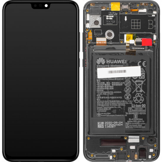 Huawei Honor 9X-LCD Display Module + Battery- Black
