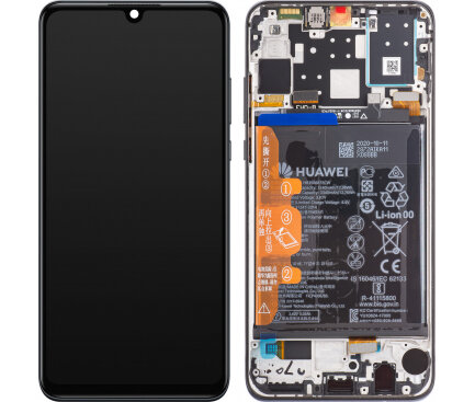 Huawei P30 Lite-LCD Display Module + Battery- White