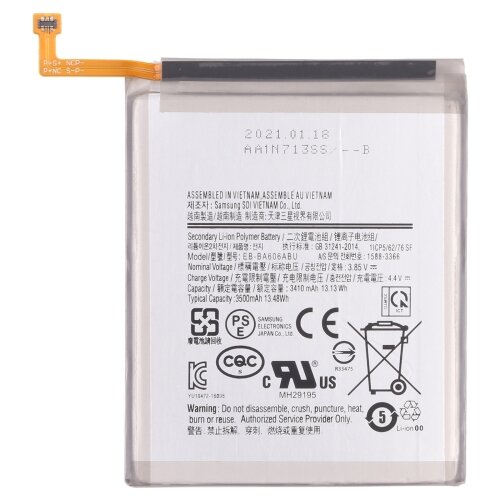 Samsung Galaxy A60 SM-A606-Battery EB-BA606ABU- 3500mAh