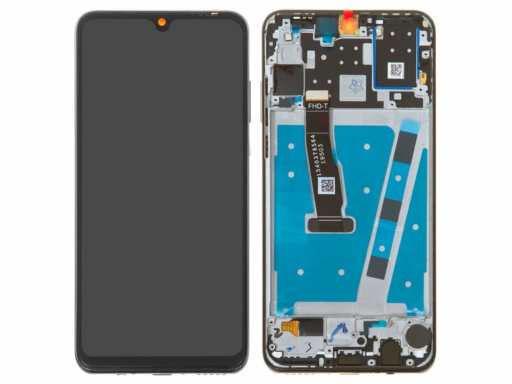 Huawei P30 Lite-Display + Digitizer + Frame- Black