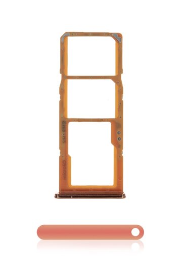 Samsung Galaxy A70 SM-A705F-Sim/SD Card Holder- Coral
