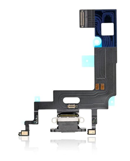 For iPhone XR-Charger Connector Flex- Black