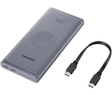 Samsung Wireless Battery Pack EB-U3300XJEGEU 10000mAh- Gray EU Blister