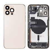 For iPhone 13 Pro Max Middle Frame Pulled (A) Complete With Parts (No Battery)- Gold