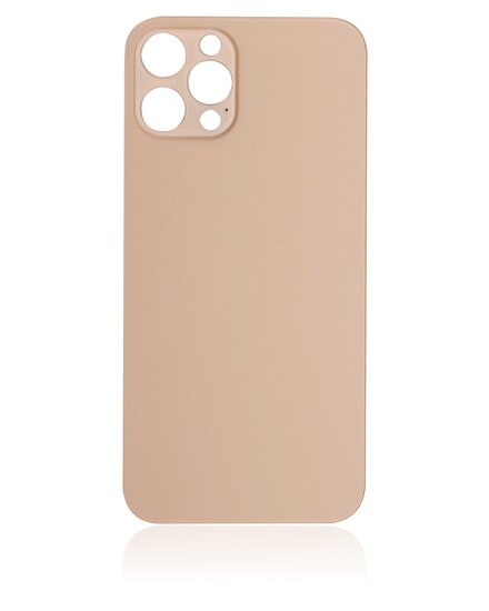 For iPhone 12 Pro Back Glass- Gold