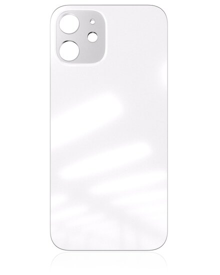 For iPhone 12 Back Glass- White
