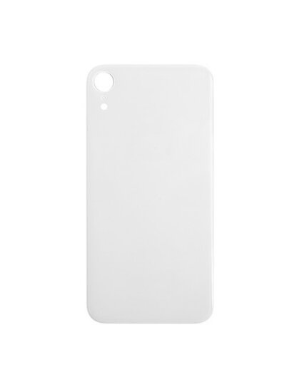 For iPhone XR Back Glass- White