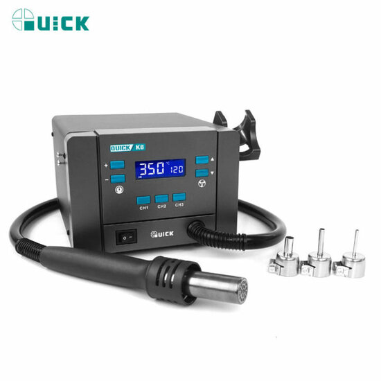 Quick K8 Lead-free hot air soldering station/110V/220V