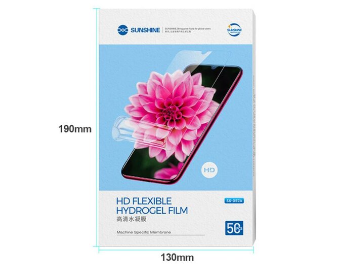 SUNSHINE SS-057A Frosted Imported hydraulic film 50pcs