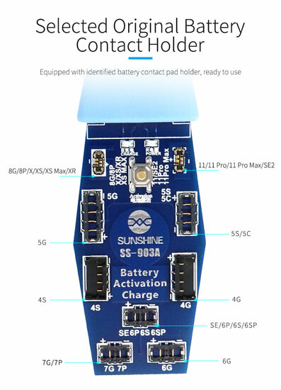 SUNSHINE SS-903A IP Battery charing and activatied 2 in 1