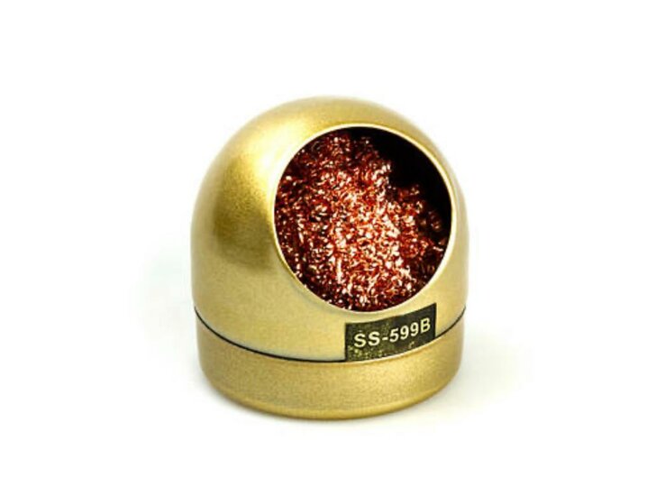 SUNSHINE SS-599B SOLDERING HEAD CLEANING BOX GOLD