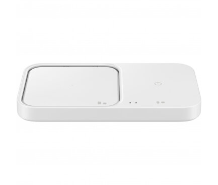 Wireless Charger Duo Samsung 15W With Type-C Wal Charger White EP-P5400TWEGEU