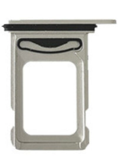 For iPhone 14 Pro Max Sim Holder - Silver