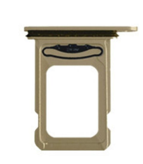 For iPhone 14 Pro Sim Holder - Gold