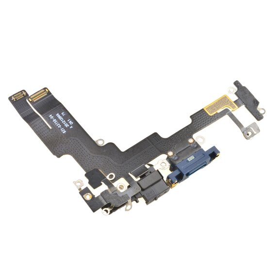 For iPhone 14 Charger Connector Flex - Black