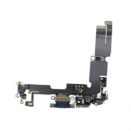 For iPhone 14 Plus Charger Connector Flex - Black