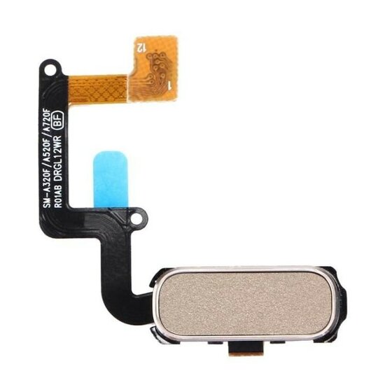 Samsung Galaxy A3 2017/ A5 2017/ A7 2017-Home Button- Gold