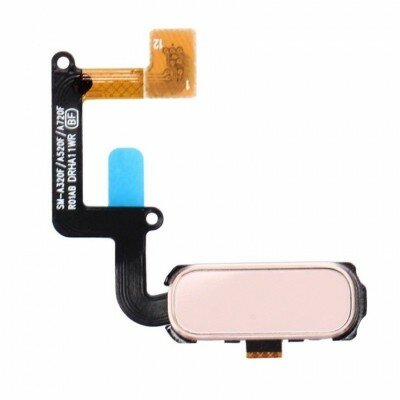 Samsung Galaxy A3 2017/ A5 2017/  A7 2017-Home Button Flex- Rose