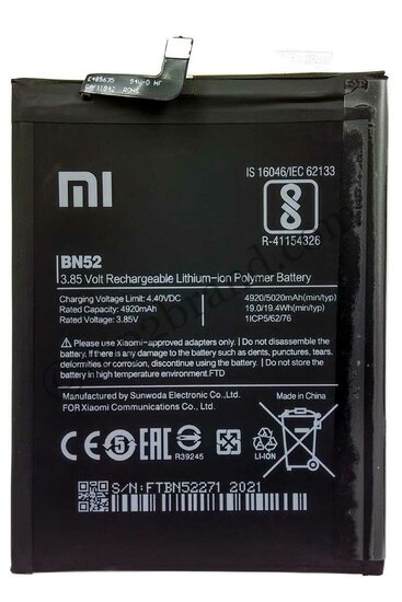 Xiaomi Mi 9 Pro- Battery 