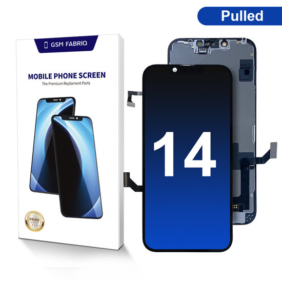 For iPhone 14 Display + Module Pulled- Black