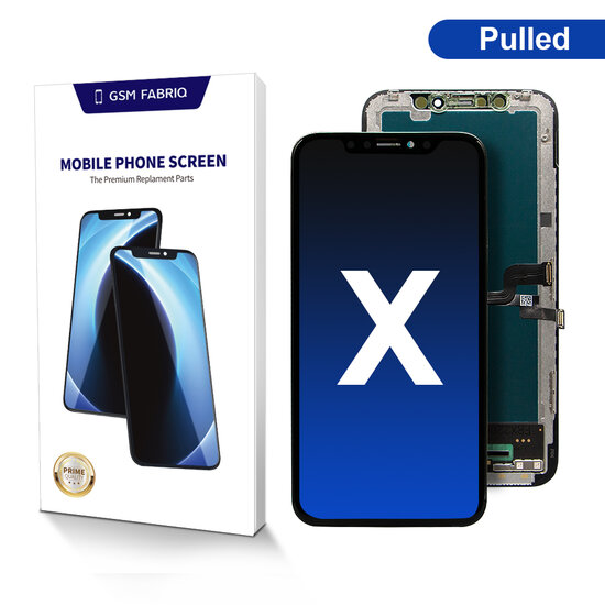 For iPhone X Display+ Module Pulled- Black