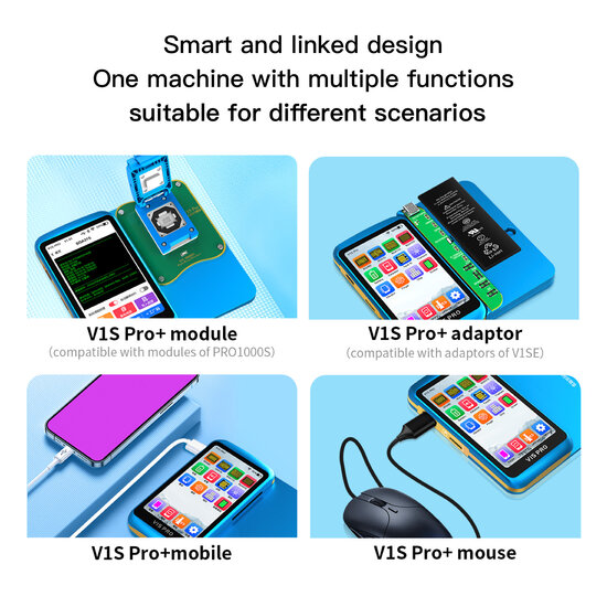 V1S Pro Programmer Nand Read and Write Purple Screen Repair For iPhone 6-14PM