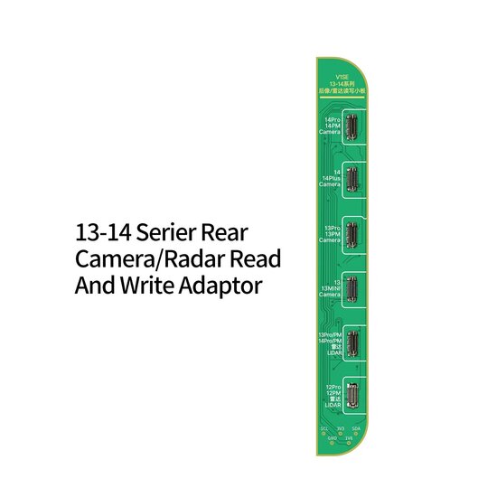JC Series  Rear Camera Read And Write Adapter For Iphone 13-14