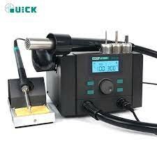 QUICK 8786D+ 2 in1 Hot Air Gun Precision Soldering Rework Station