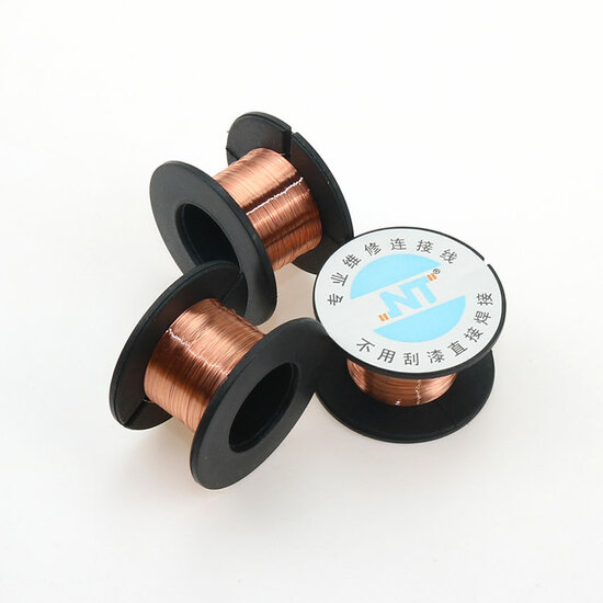 NT 0.1mm Copper Solder Soldering PPA Enamelled Reel Wire