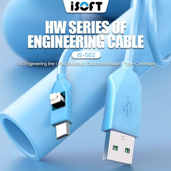 IS-002 HW Series of Type-C Interface Engineering Cable 