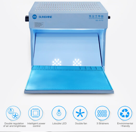Sunshine SS-917C Dustless Worktable Hight Precision Dust Free