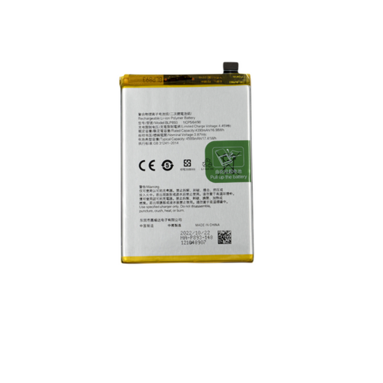 Oppo Reno 7 5G-Battery Cover- Black