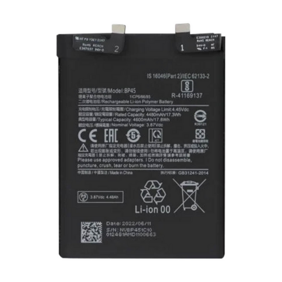 Xiaomi 12 Pro-Battery BP45- 4600mAh