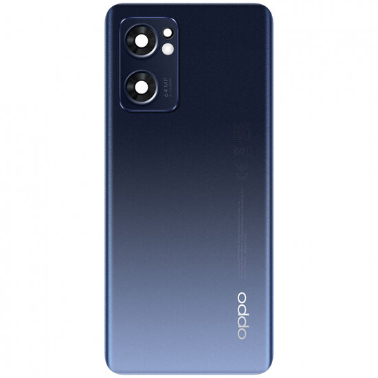 Oppo Find X5 Lite/ Reno 7 5G-Battery Cover Pulled- Black