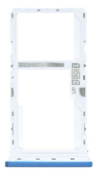 Motorola Moto E7 Plus-Sim Holder- Blue