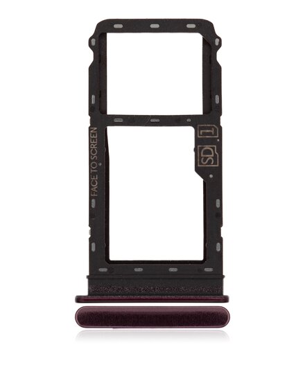 Motorola Moto G8 Plus-Sim Holder- Red