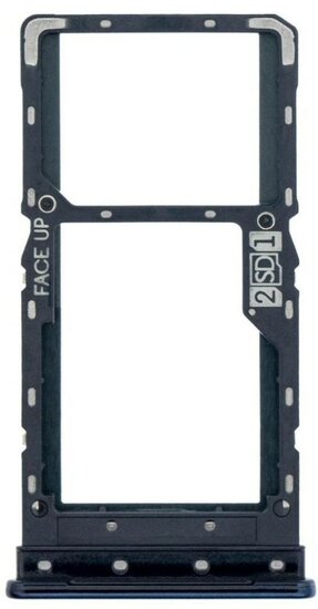 Motorola Moto G9 Plus-Sim Holder- Blue