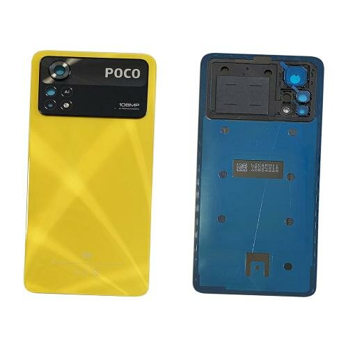 Xiaomi Poco X4 Pro 5G-Battery Cover- Yellow
