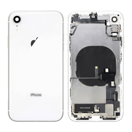For iPhone XR Middle Frame Pulled (A) Complete With Parts - White