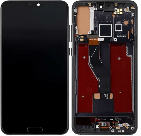 Huawei P20 Pro-Display + Digitizer + Frame- Black Incell