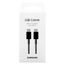 Samsung Cable (Type C To C) 3A 1.8m EP-DX310JBEGEU Black- EU Blister