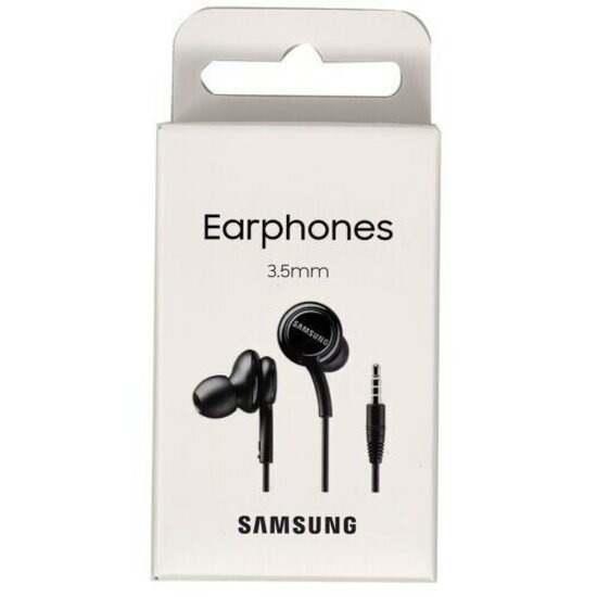 Samsung 3.5 Mm Earphones EO-IA500BBEGWW Black- EU Blister