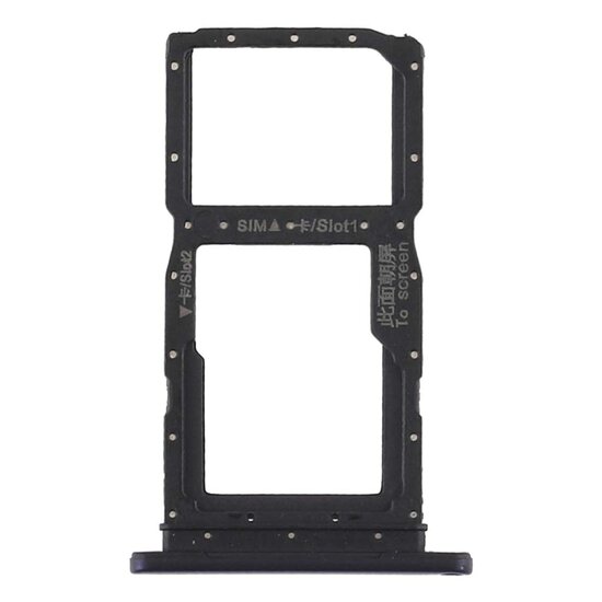 Huawei Honor 9X-Sim Holder- Black
