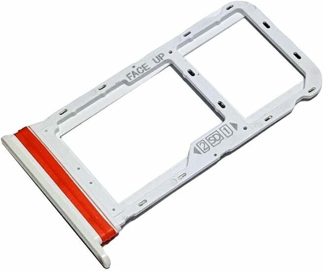 Motorola Moto G8 XT2045-1-Sim Holder- White