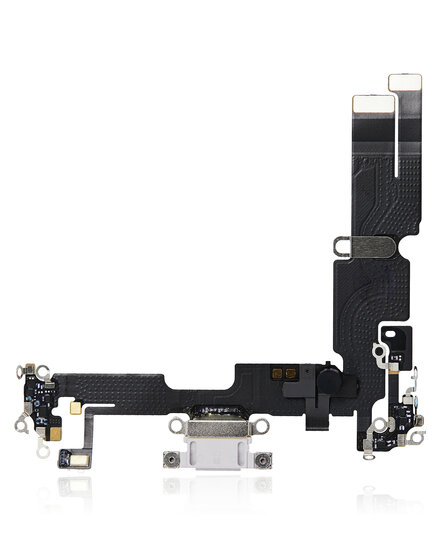 For iPhone 14 Plus Charger Connector Flex- Purple