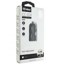 Inkax CC-02 Fast Car Charger White