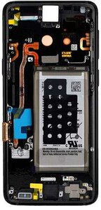 Samsung Galaxy S9 SM-SM-G960F-LCD Display Module + Battery- Black