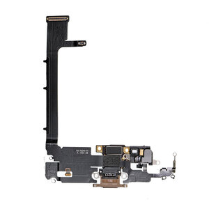 For iPhone 11 Pro Max Charger Connector Flex- Gold