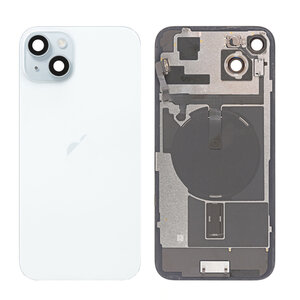 For iPhone 15  Back Glass With Flex- Blue