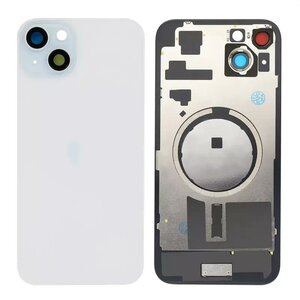 For iPhone 15 Plus Back Glass- Blue